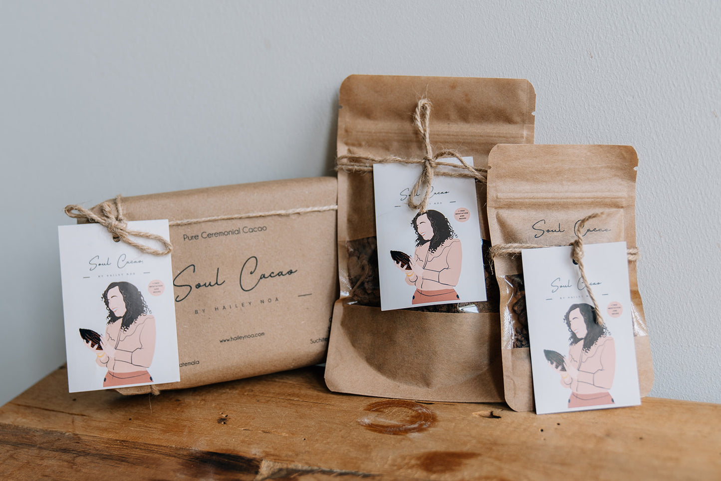 105 Grams Soul Cacao (block) - Ceremonial Cacao, 100% Pure and Raw