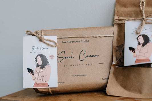 454 Grams Soul Cacao (block) - Ceremonial Cacao, 100% Pure and Raw