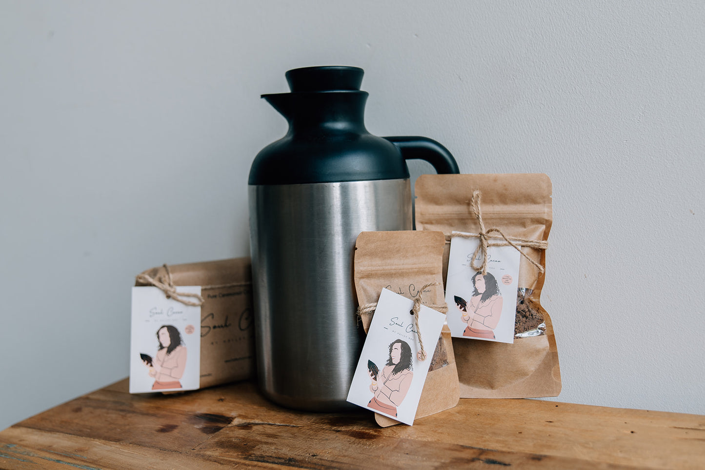 40 Grams Soul Cacao (bag) - Ceremonial Cacao, 100% Pure and Raw