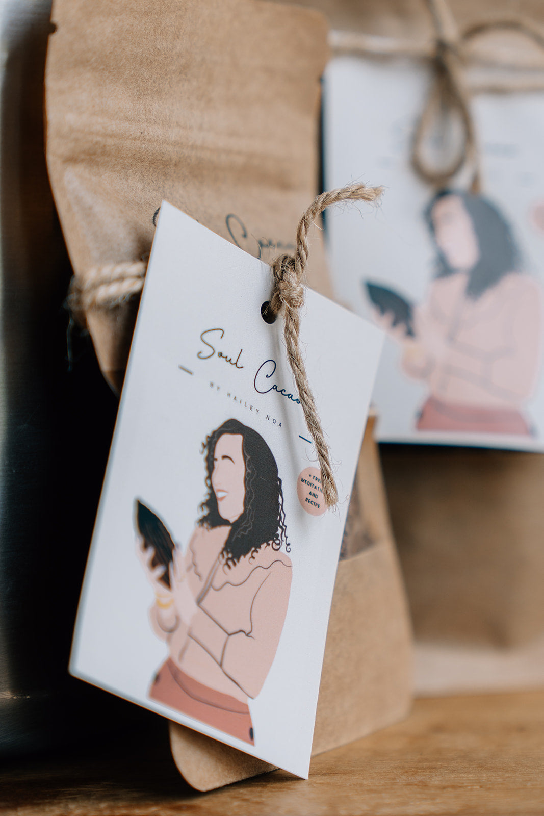 40 Grams Soul Cacao (bag) - Ceremonial Cacao, 100% Pure and Raw